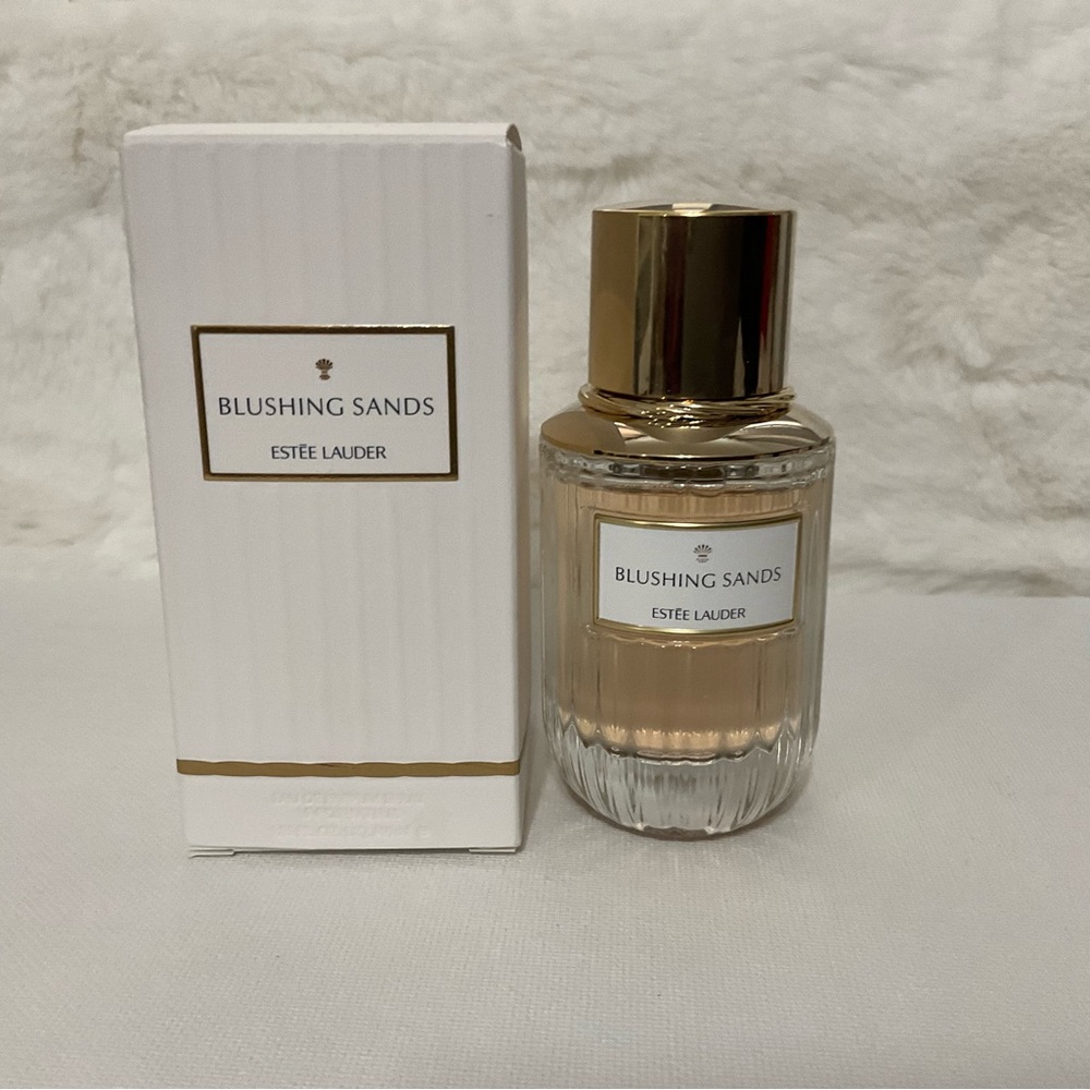 Brand new. Just bought!Estée Lauder Blushing Sands Perfume 1.35 oz.